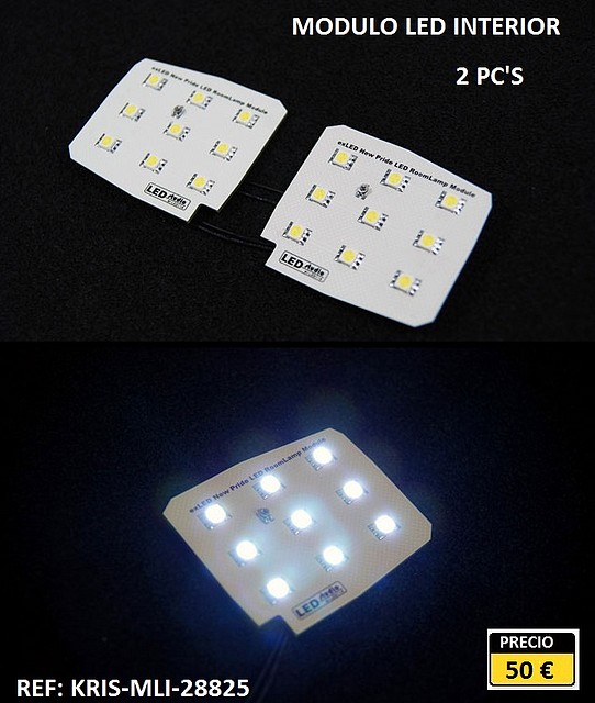 modulo led interior.KRIS-MLI-28825.Doctc