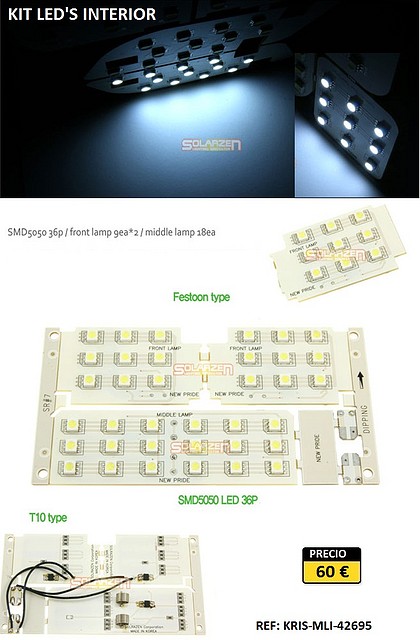 modulo led interior.KRIS-MLI-42695.Doctc