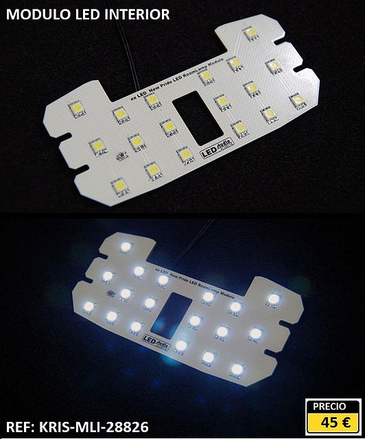 modulo led interior.KRIS-MLI-28826.Doctc