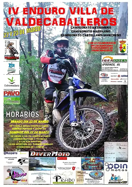 0000 Cartel Enduro Valdecaballeros 2014