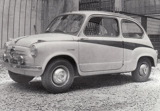 1956 abarth 750 berlina de lujo (MILE MIGLIA)