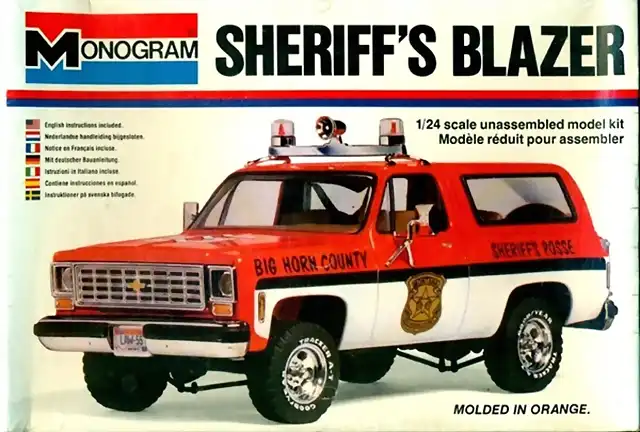 Monogram Chevy Blazer Sheriff