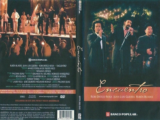 Encuentro - Caratula DVD