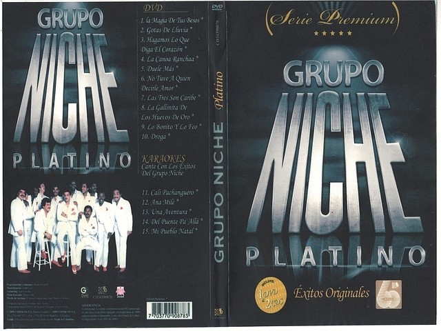 Grupo Niche -  Platino - Caratula DVD