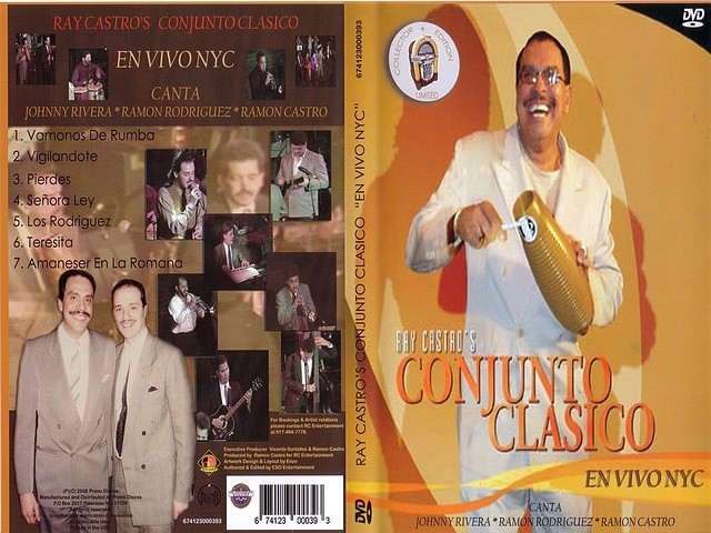 Conjunto Clasico - En Vivo NYC - Caratula DVD