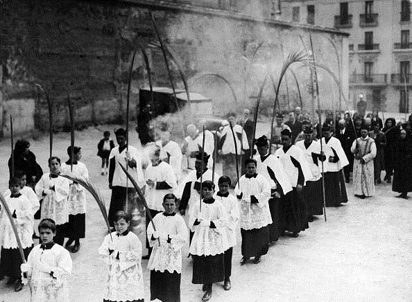 domingo de ramos espa?a madrid 1930