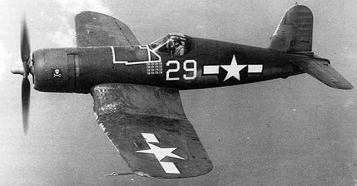 F4U-1A_Corsair_of_VF-17_in_flight_in_1944