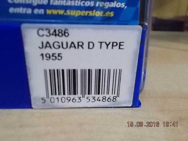 CAJA JAGUAR D TYPE SUPERSLOT2