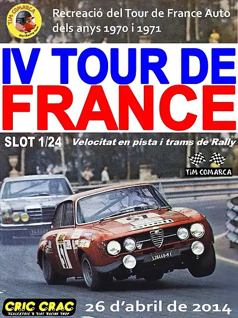 Cartell Tour Auto 2014