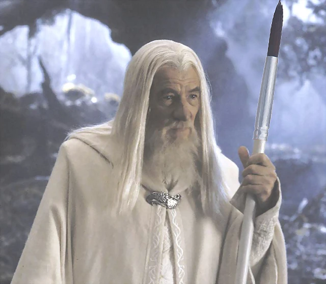 Gandalf_pintor