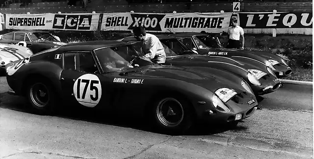 Ferrari 250 GTO - TdF'63 - grid