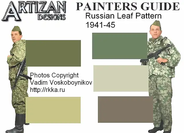 painters guide russian leaf 1941