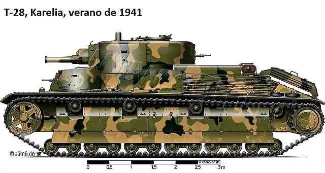 T-28 - Karelia - verano de 1941