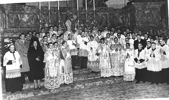 oRDENACIONES EN rOMA cARDENAL tEDESCHINI