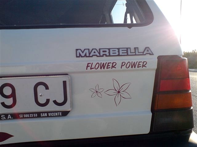Marbella Flower Power Limited Edition Marbella Flower Power Limited Edition