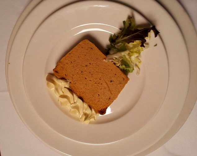 Pate de pescado con verduras