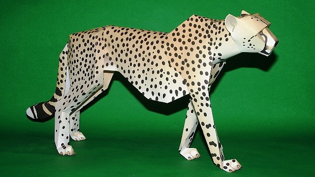 Cheetah (Papercraft) By Pendragon