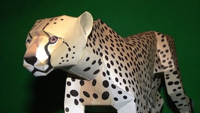 Cheetah (Papercraft) By Pendragon