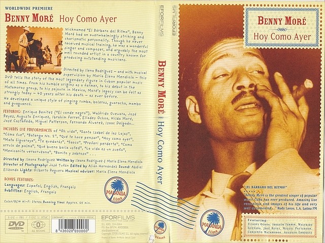 Benny More - Hoy Como Ayer - Caratula DVD