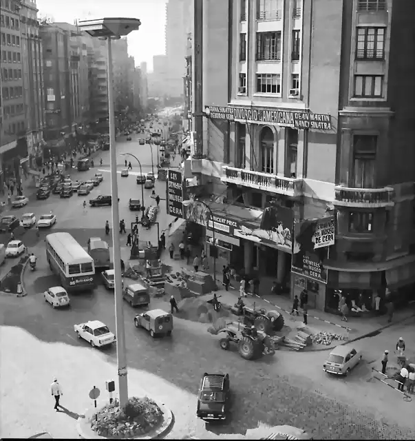 Madrid Gran V?a - Pl. Callao 1966