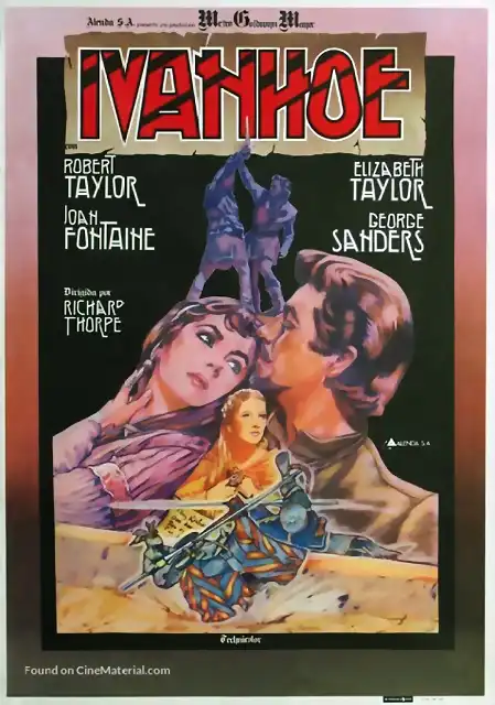 ivanhoe-spanish-movie-poster