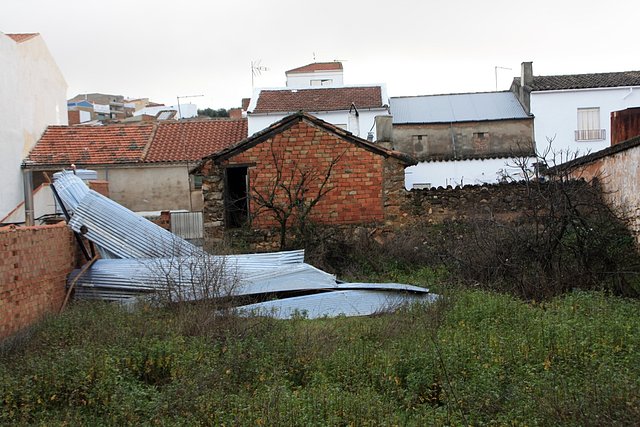 techo de la terraza de Venancio