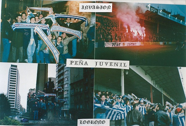 pe?a juvenil fotomontaje invasion logro?o pe?a juvenil fotomontaje invasion logro?o