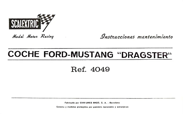 4049 - Ford Mustag - 01 4049 - Ford Mustag - 01