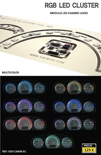 led cuadro de luces.KSO-CAKM-01.Hi-motors