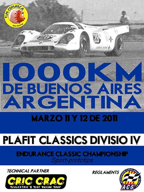 Cartell 1000 km Buenos Aires