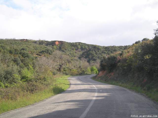 Comienzo de la subida al Mirador de Orelln