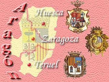 Aragon y escudos3provincias Aragon y escudos3provincias