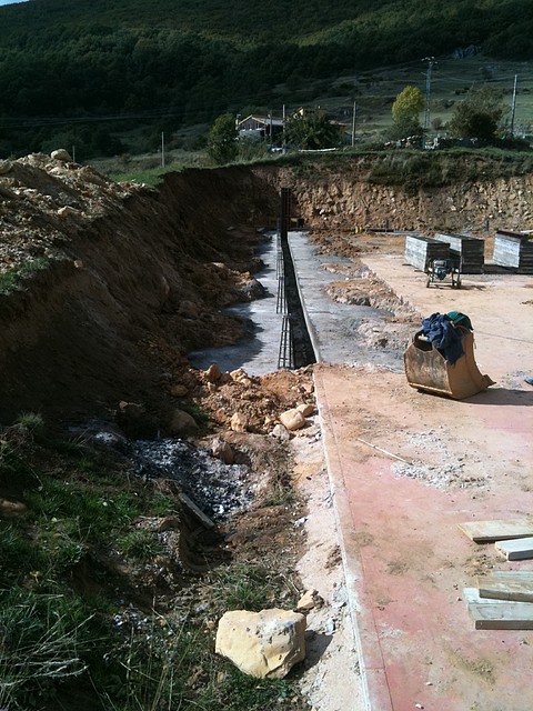 Obras pista polideportiva