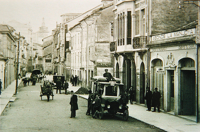 Cuatro Calles y primer plano de San Roque