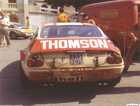 Ferrari Daytona - Andruet - TdF '72 - Annecy