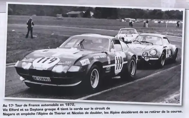 Ferrari Daytona - Elford - TdF '72