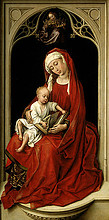 Rogier_van_der_Weyden_-_Virgin_and_Child_(Dur?n_Madonna)_-_Prado_P02722