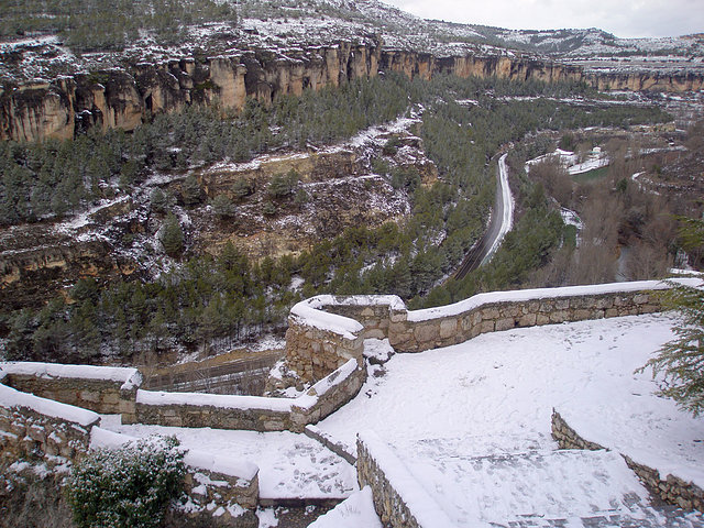 Unas vistas desde la ciudad del ro Jcar