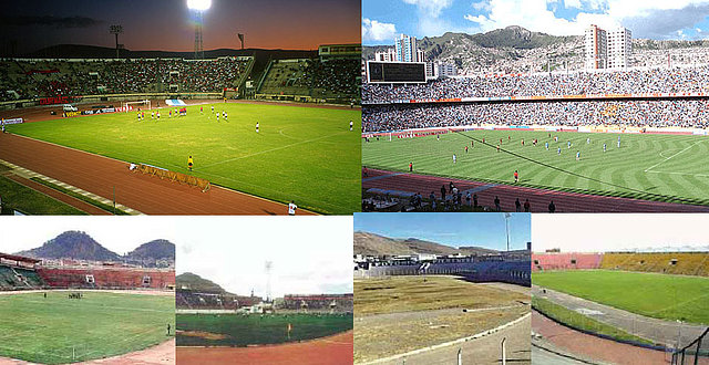 Estadios de Bolivia