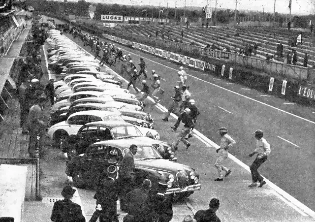 TdF'62 - depart Le Mans