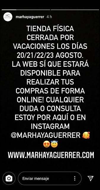 Marhaya Guerrer IG Stories 17-8-2020 Marhaya Guerrer IG Stories 17-8-2020