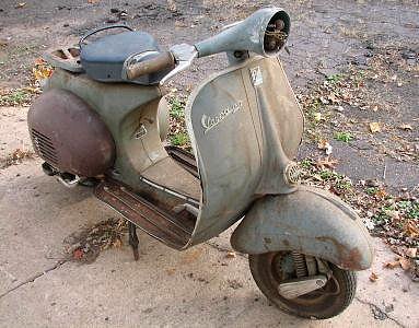 Vespa 150 antes