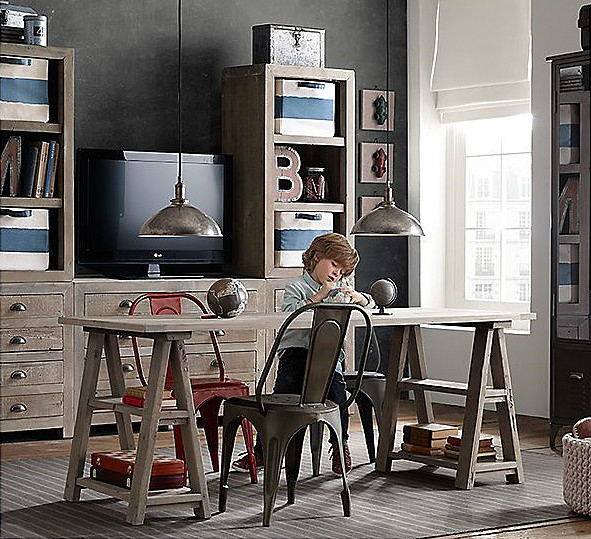 Vintage-Industrial-Kids-Playroom-Ideas-15