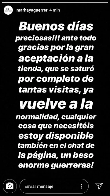 Marhaya Guerrer IG Stories 19-10-2018 Marhaya Guerrer IG Stories 19-10-2018
