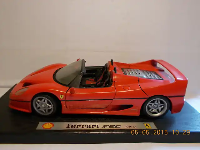 estatico 1-18 Ferrari  F50 cabrio Rojo