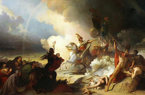 saladin_i_in_jerusalem por Alexandre Evariste Fragonard.