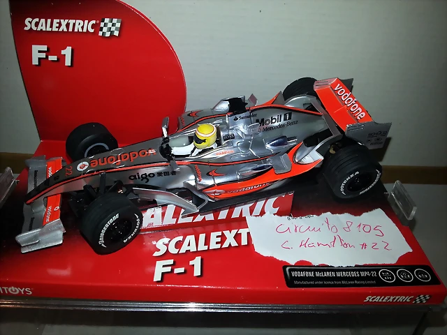 8105,1 Mclaren #22 Hamilton excl. circuito 8105,1 Mclaren #22 Hamilton excl. circuito
