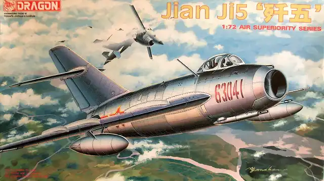 Dragon - Jian Ji5 Mig-17 - 1-72