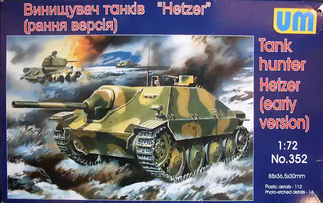 UM - Jagdpanzer 38 t hetzer Early - 1-72