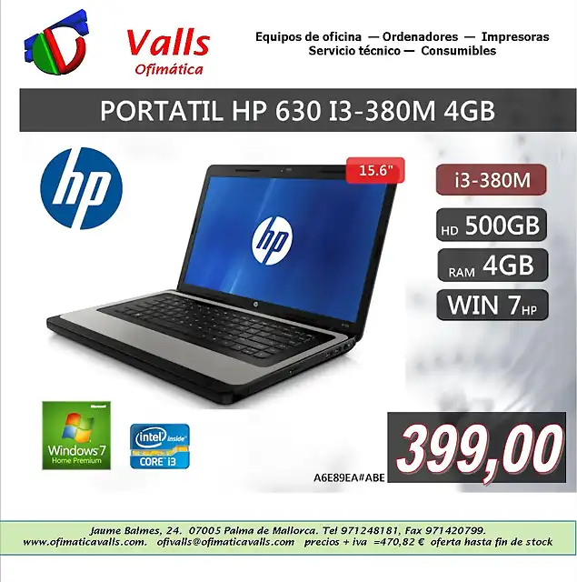 hp 630julio